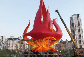 火炬雕塑優(yōu)選，陸地?cái)[件，不銹鋼火炬雕塑供應(yīng)