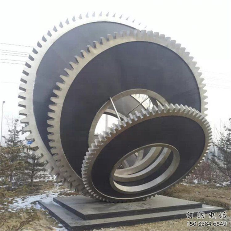 車輪雕塑供應(yīng)，城區(qū)小品，異形車輪雕塑制造商