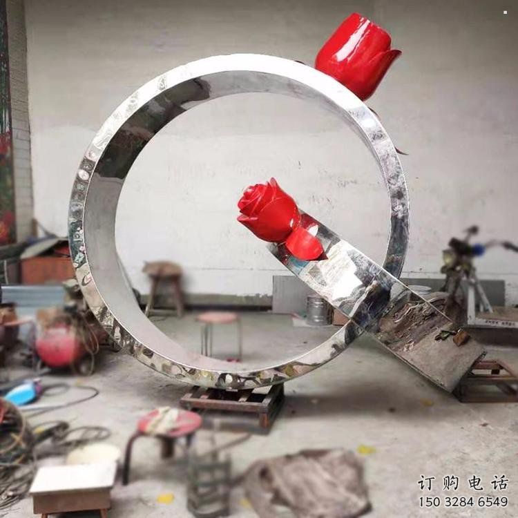 標識指環雕塑