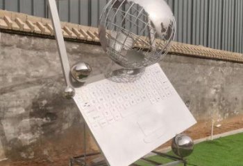 筆記本雕塑展品，彩鋼制作，景觀筆記本雕塑精品