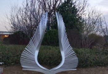 鋼管鳳尾雕塑