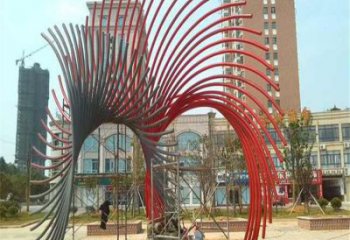 鑄造鳳尾雕塑