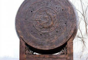銅鼓雕塑建筑通用，街頭雕塑，企業(yè)銅鼓雕塑標準