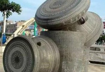 銅鼓雕塑生產(chǎn)商，街頭藝術，藝術銅鼓雕塑精選