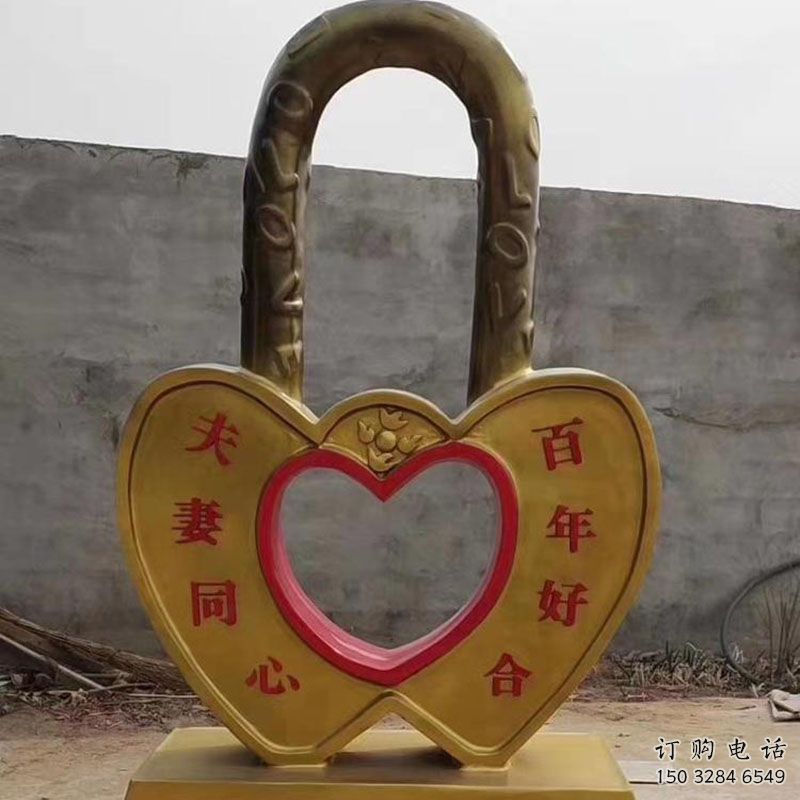 建筑鎖子雕塑精選，露天雕塑，不銹鋼鎖子雕塑訂做