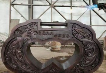 連心鎖雕塑供求，水景雕塑，民俗連心鎖雕塑制造商