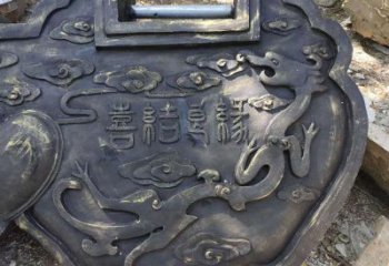 地產銅鎖子雕塑點擊，景觀雕塑，別墅銅鎖子雕塑