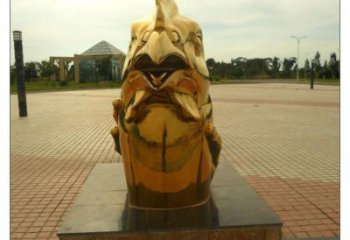 廬陽不銹鋼生肖雕塑，鍍鈦工藝，公園廣場戶外擺放