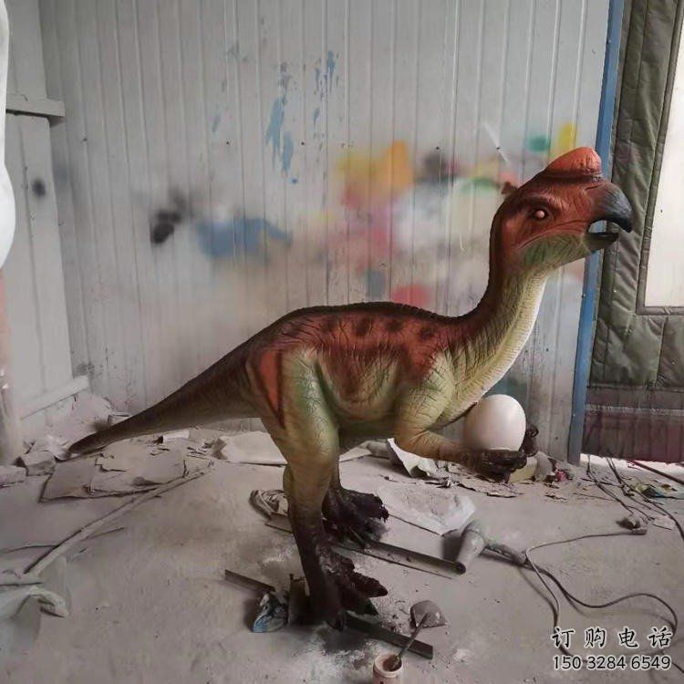 嘉峪關抽象恐龍雕塑制造，動物雕塑，玻璃鋼恐龍雕塑展品