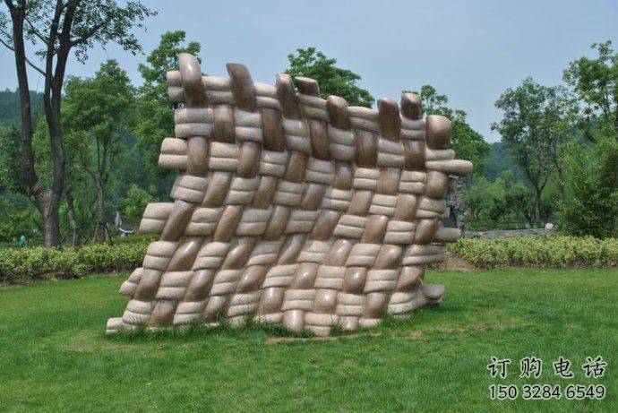 清鎮鏤空包包雕塑