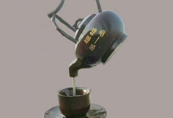 欽州玄關(guān)懸壺雕塑