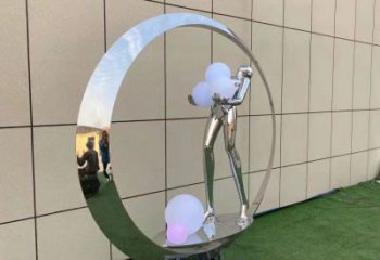 定安仙子雕塑展品，公園小品，景觀圓環仙子雕塑生產商