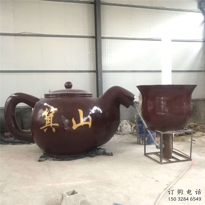 廊坊商業(yè)街酒壺雕塑