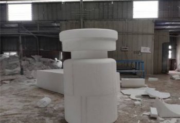 二道仿真藥瓶雕塑，美陳藝術類，玻璃鋼藥瓶子雕塑廠家