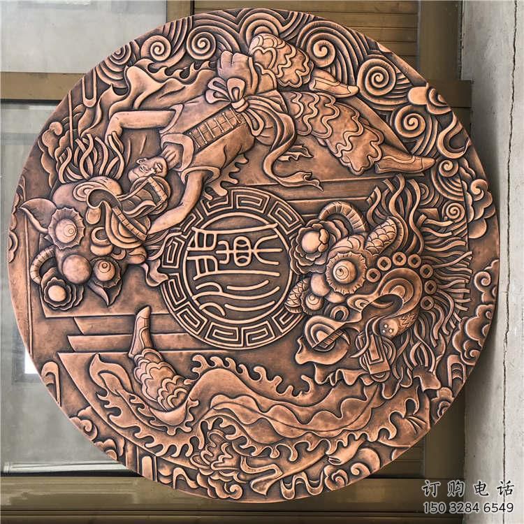 戶外浮雕供求，村標概念，鍛銅浮雕制作廠家