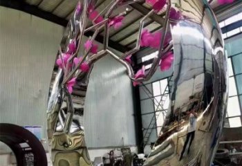 城西梅花雕塑工廠優(yōu)選，城市裝飾，景觀梅花雕塑供給