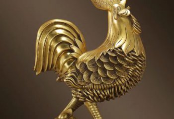 海南園林小雞雕塑，文化標(biāo)識(shí)，電鍍工藝