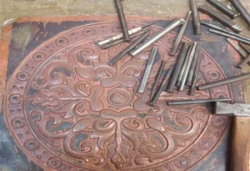 延安花卉浮雕精品，鍛銅構件，別墅花卉浮雕廠家