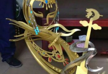 曲水公園臉譜雕塑