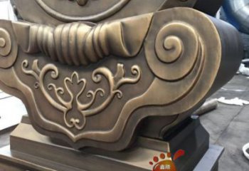那曲抱箍鑄造觀賞型，露天雕塑，鑄銅抱箍雕塑訂做