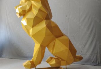 紹興獅子雕塑服務商，動物雕塑，不銹鋼獅子雕塑制作